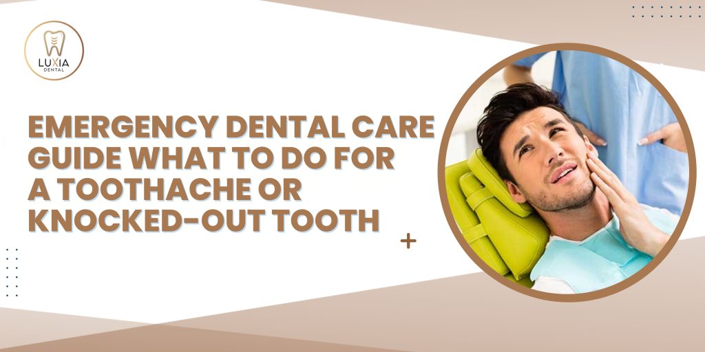 Emergency Dental Care Guide What To Do for a Toothache or Knocked-Out Tooth
